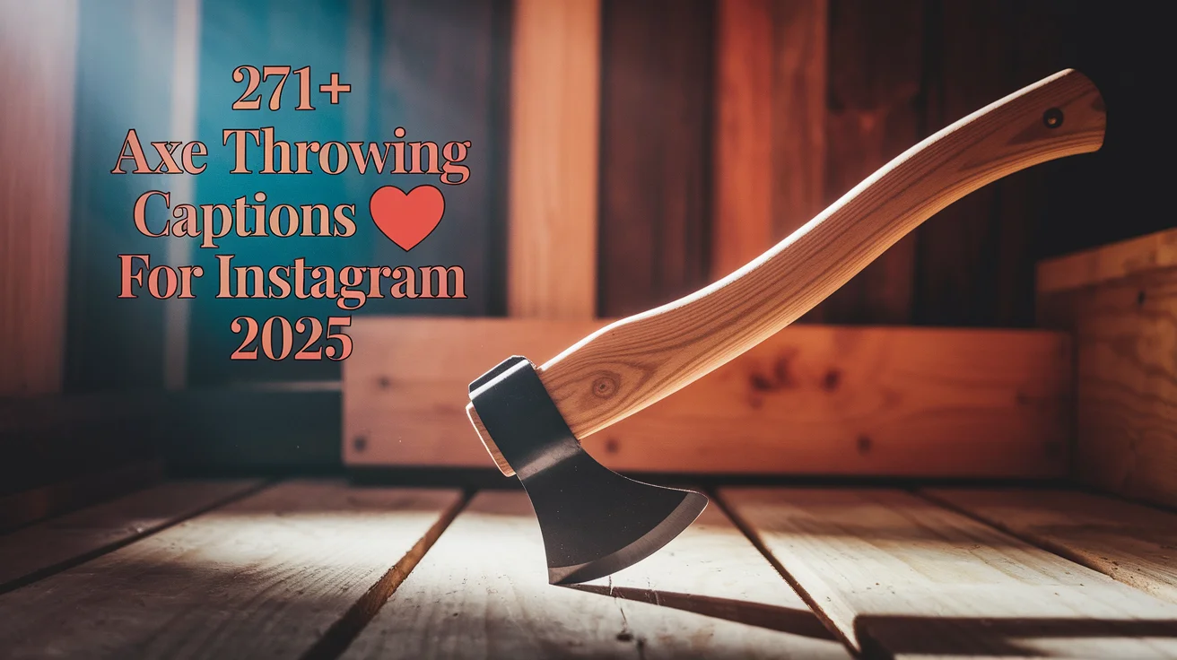 Axe Throwing Captions For Instagram