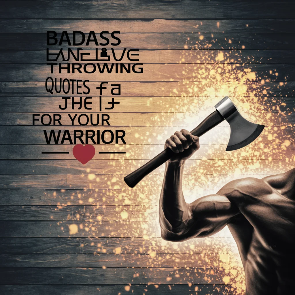 Badass Axe Throwing Quotes for Your Inner Warrior