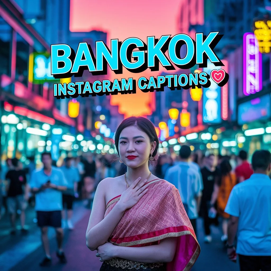 Bangkok Instagram Captions