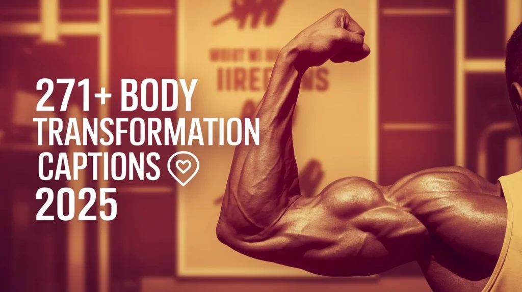Body Transformation Captions