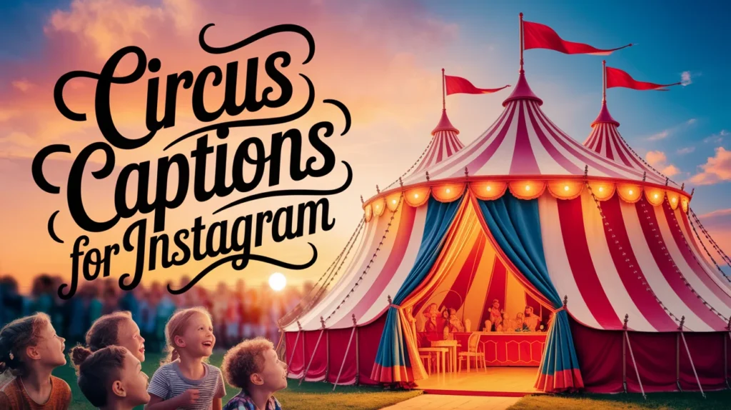 Circus Captions For Instagram