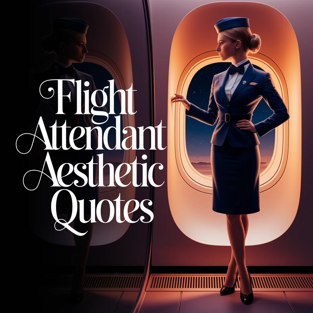 Flight Attendant Aesthetic Quotes