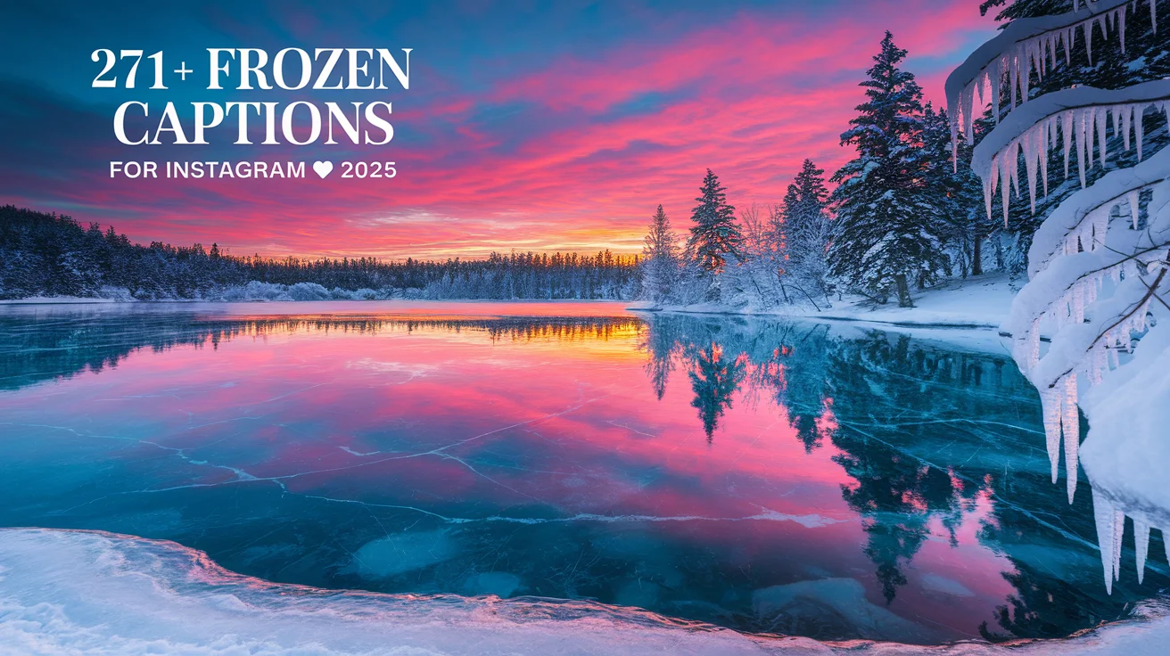 Frozen Captions For Instagram