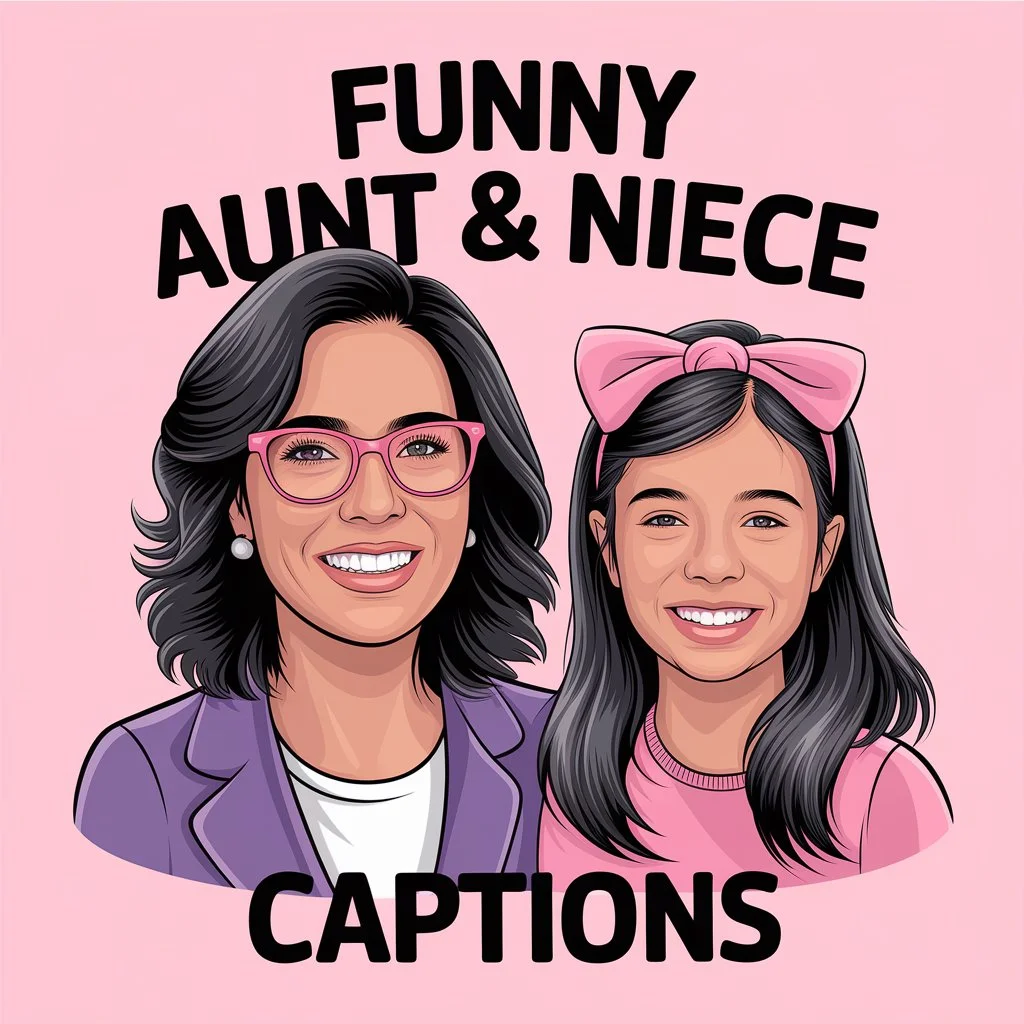 Funny Aunt And Niece Captions
