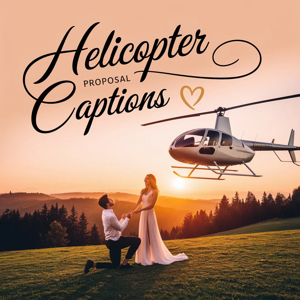 Helicopter Proposal Captions