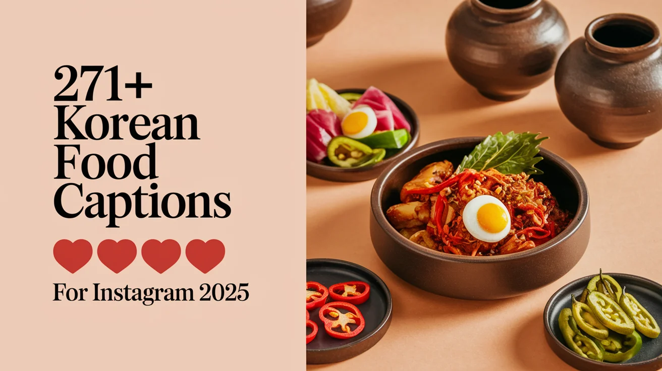 Korean Food Captions