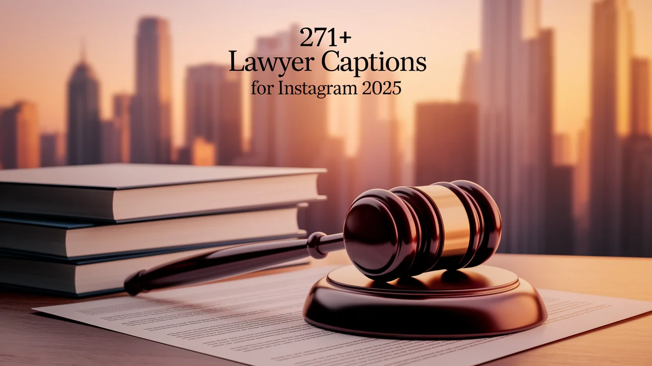 Lawyer Captions for Instagram