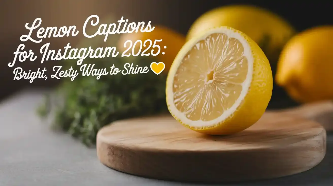 Lemon Captions For Instagram