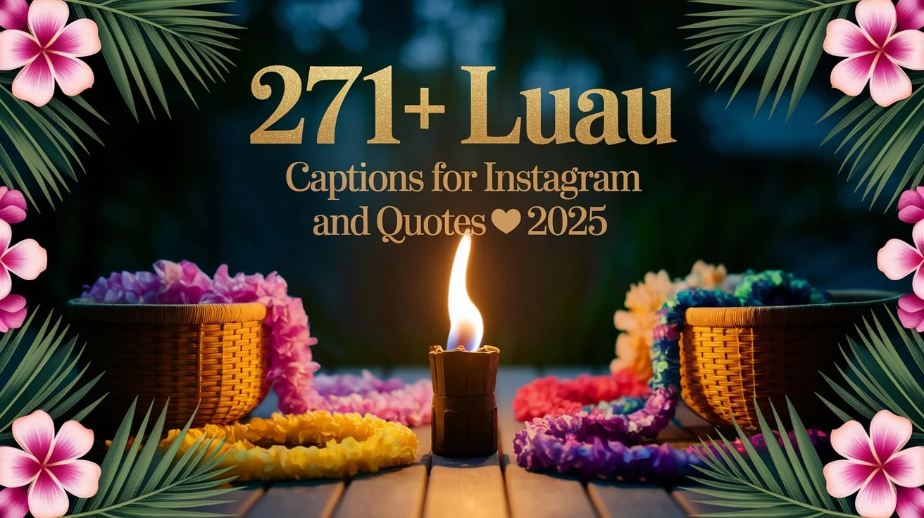 Luau Captions For Instagram and Quotes