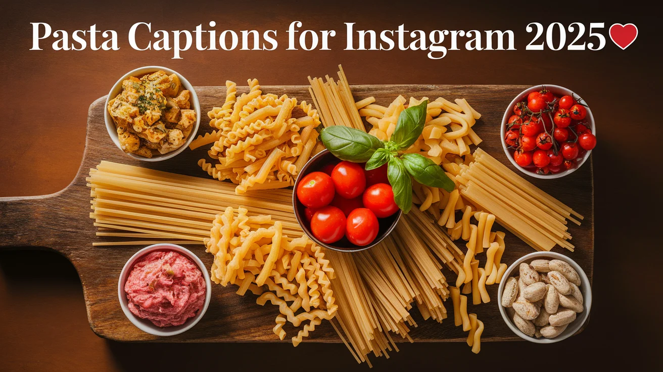 Pasta Captions For Instagram