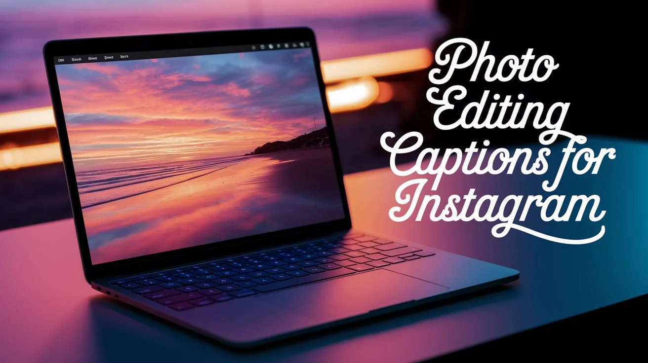 Photo Editing Captions For Instagram