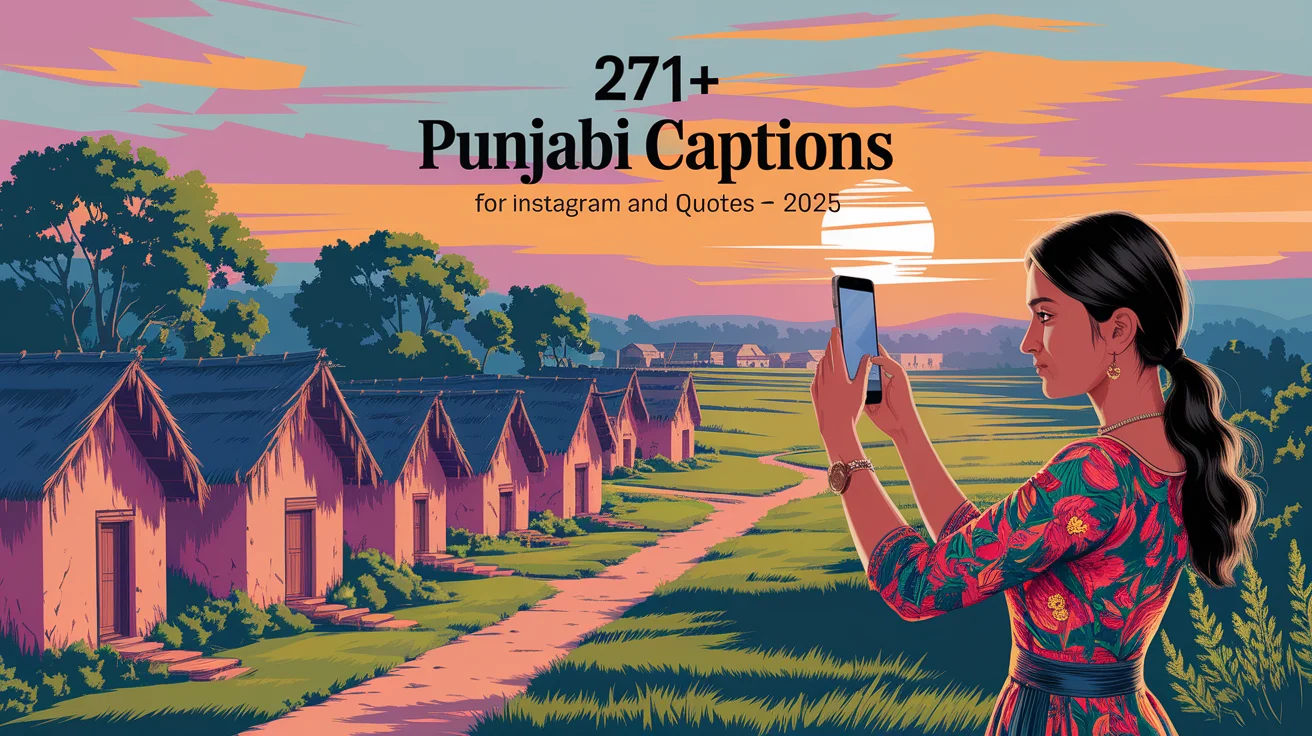 Punjabi Captions for Instagram and Quotes