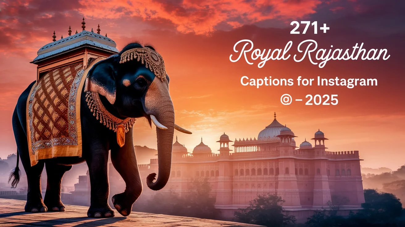 Royal Rajasthan Captions for Instagram