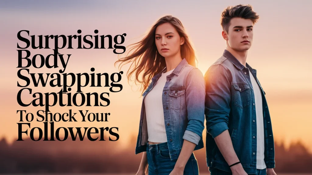 Surprising Body Swapping Captions to Shock Your Followers