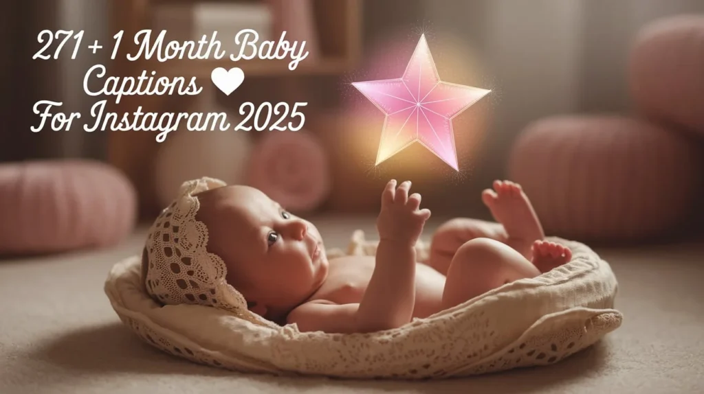 1 Month Baby Captions for Instagram