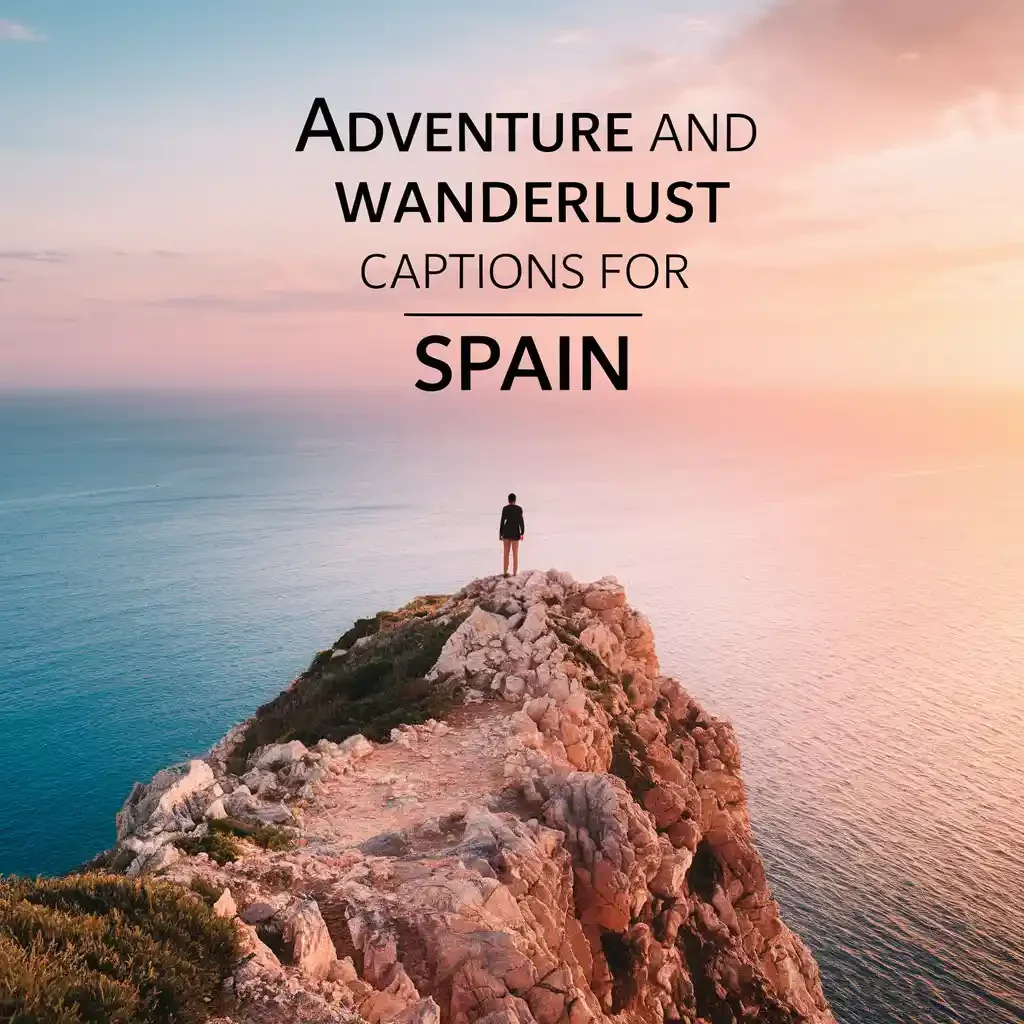 Adventure and Wanderlust Captions for Spain