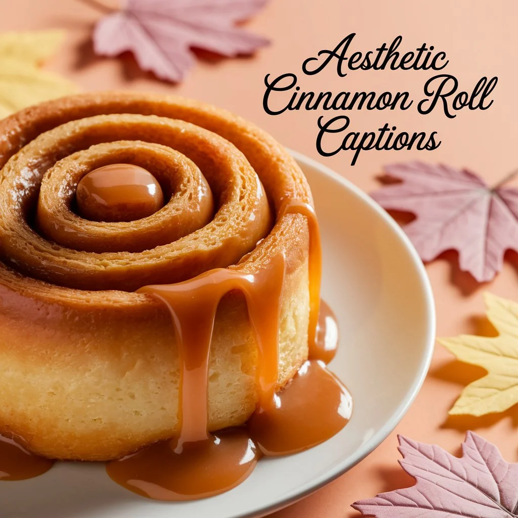 Aesthetic Cinnamon Roll Captions