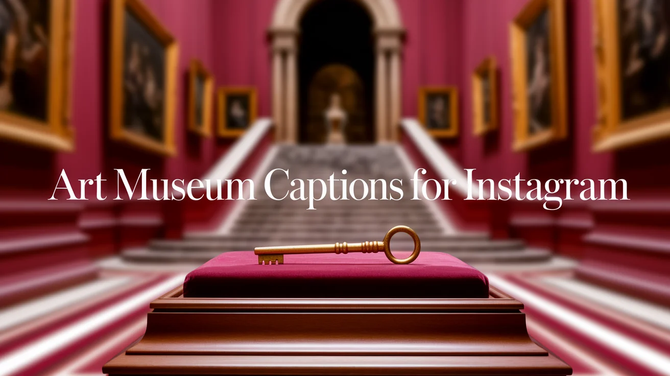 Art Museum Captions for Instagram