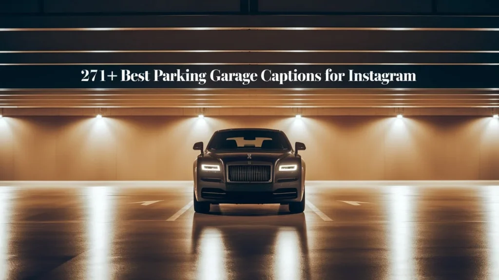 Best Parking Garage Captions For Instagram