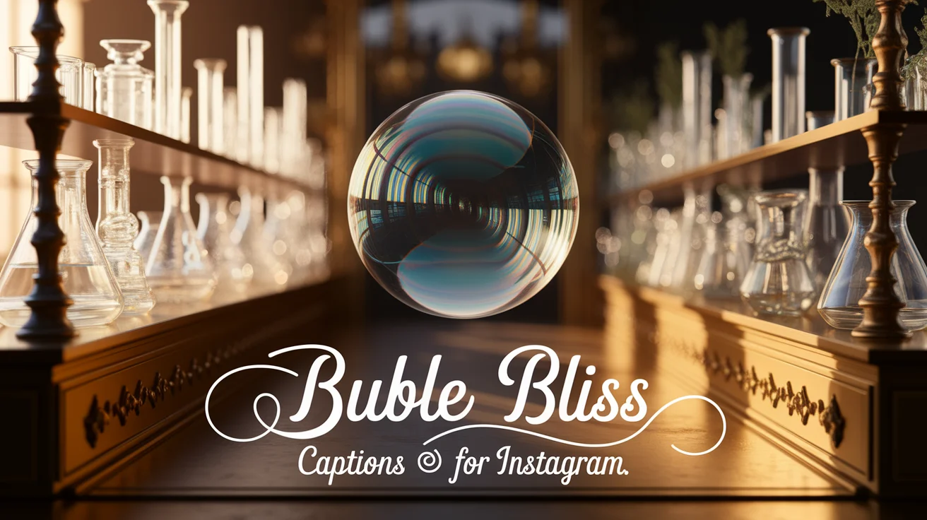 Bubble Bliss Captions 🫧✨ for Instagram