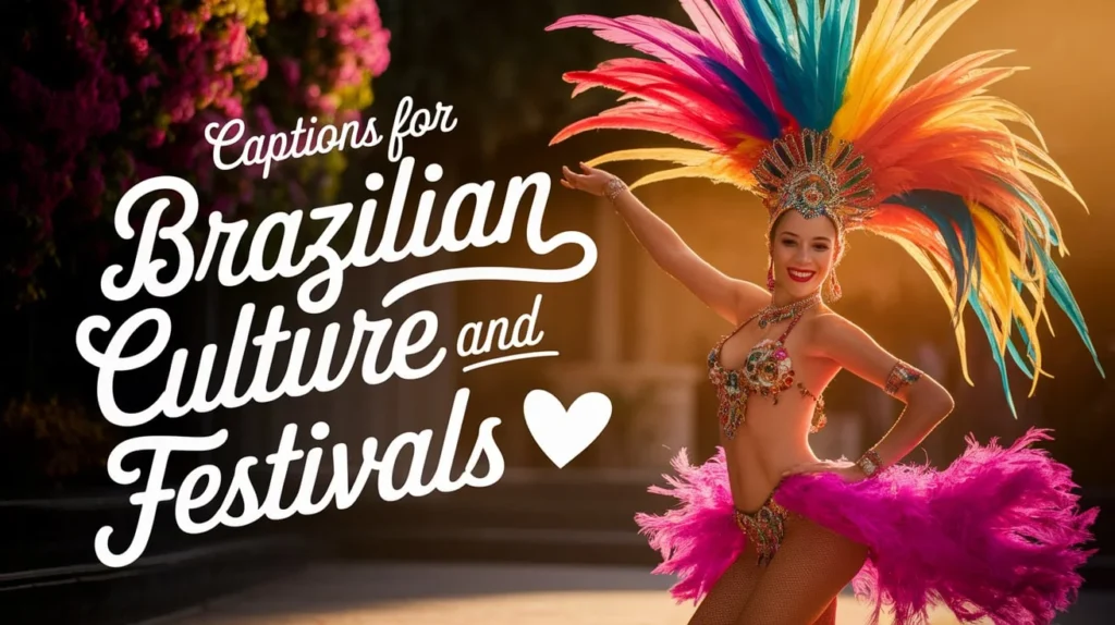 Captions for Brazilian Culture and Festivals 