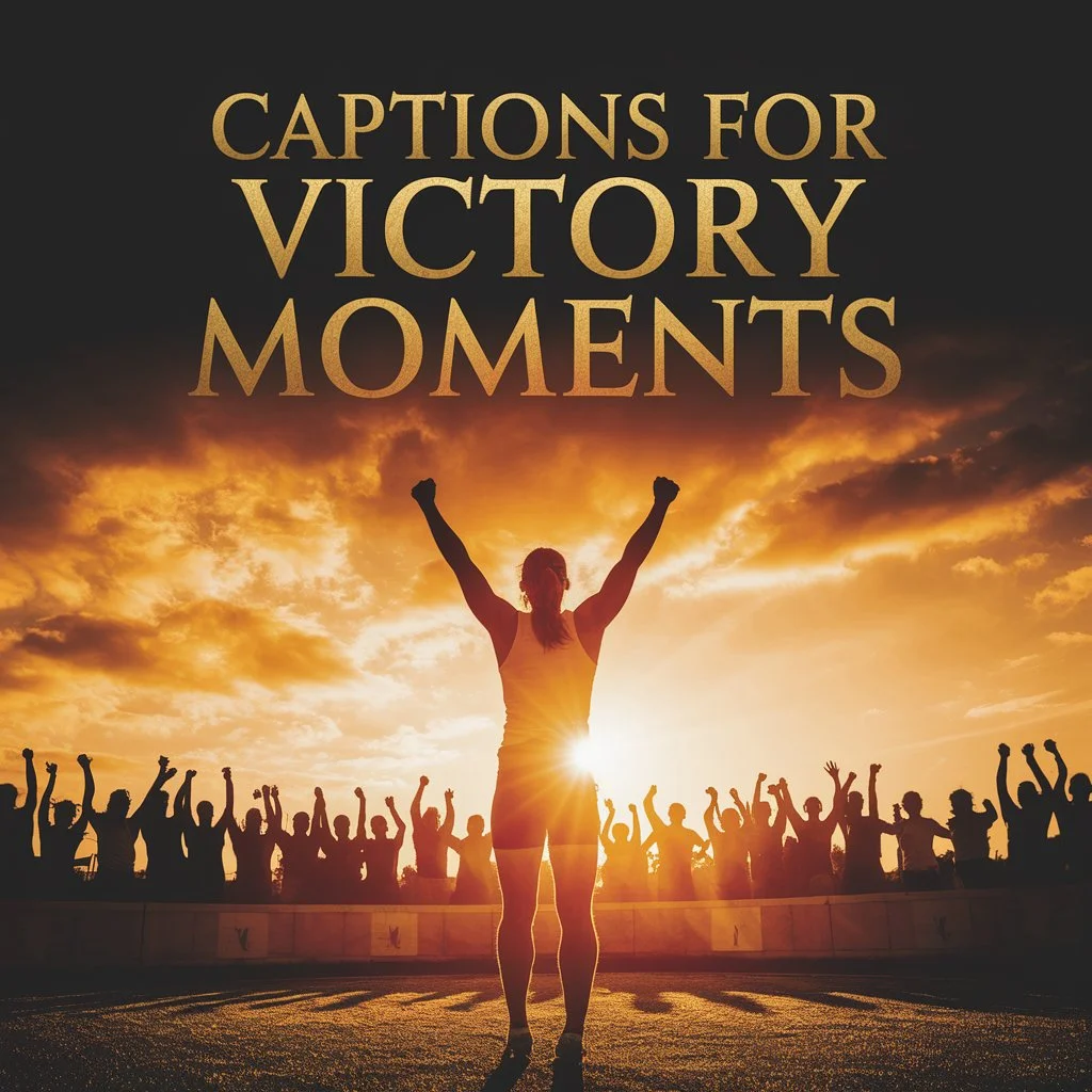 Captions for Victory Moments