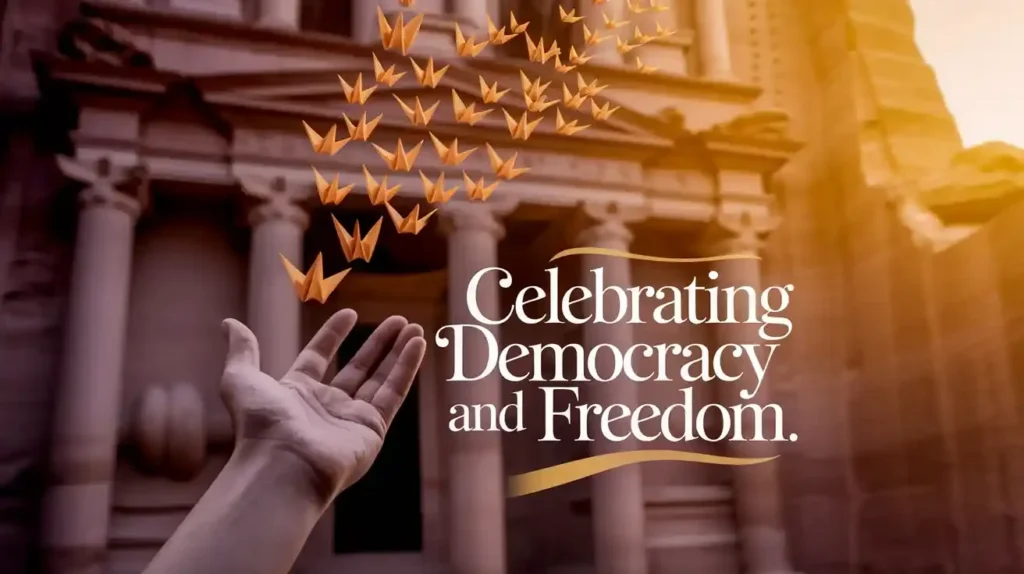 Celebrating Democracy and Freedom
