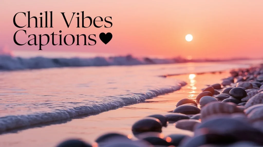 Chill Vibes Captions 