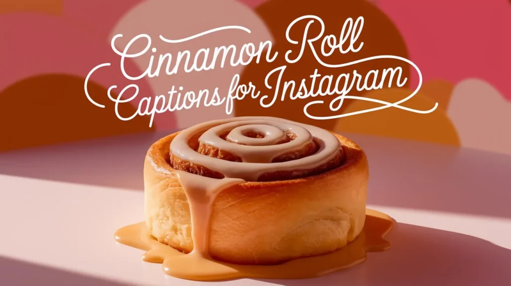 Cinnamon Roll Captions For Instagram