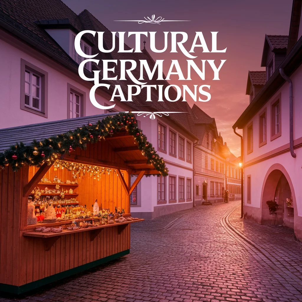 Cultural Germany Captions