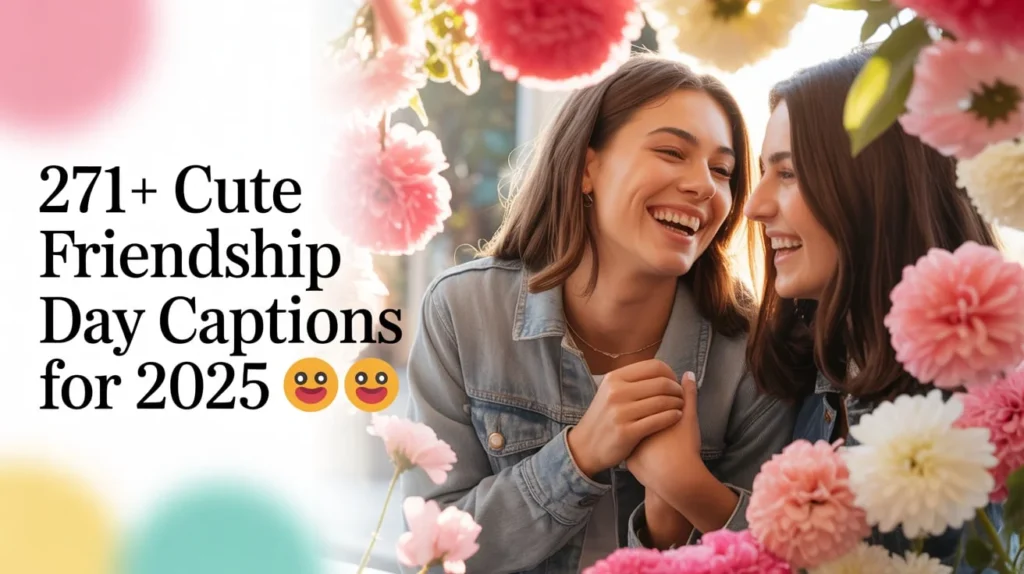 Cute Friendship Day Captions