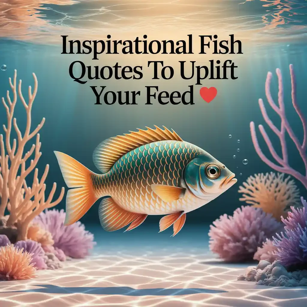 Inspirational Fish Quotes To Uplift Your Feed 