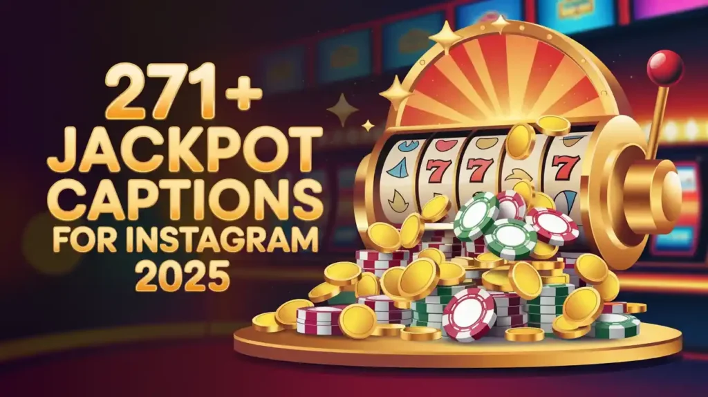 Jackpot Captions for Instagram