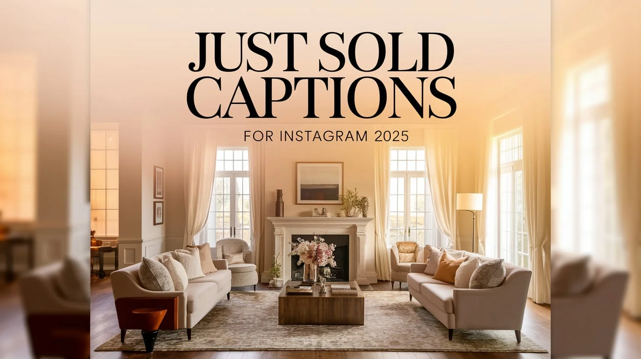 Just Sold Captions For Instagram