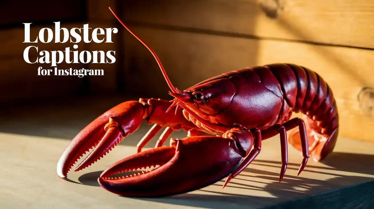 Lobster Captions for Instagram