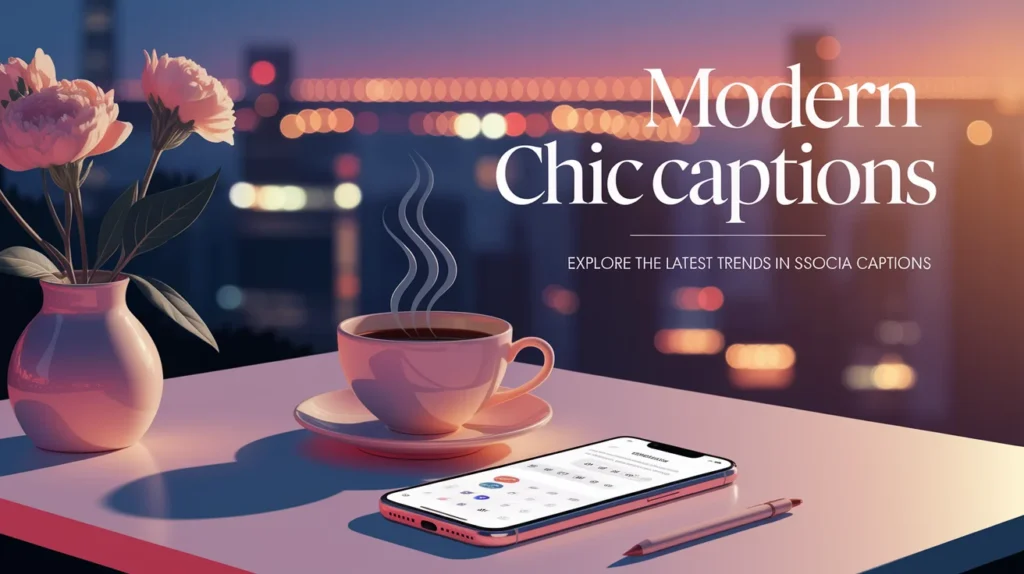 Modern Chic Captions