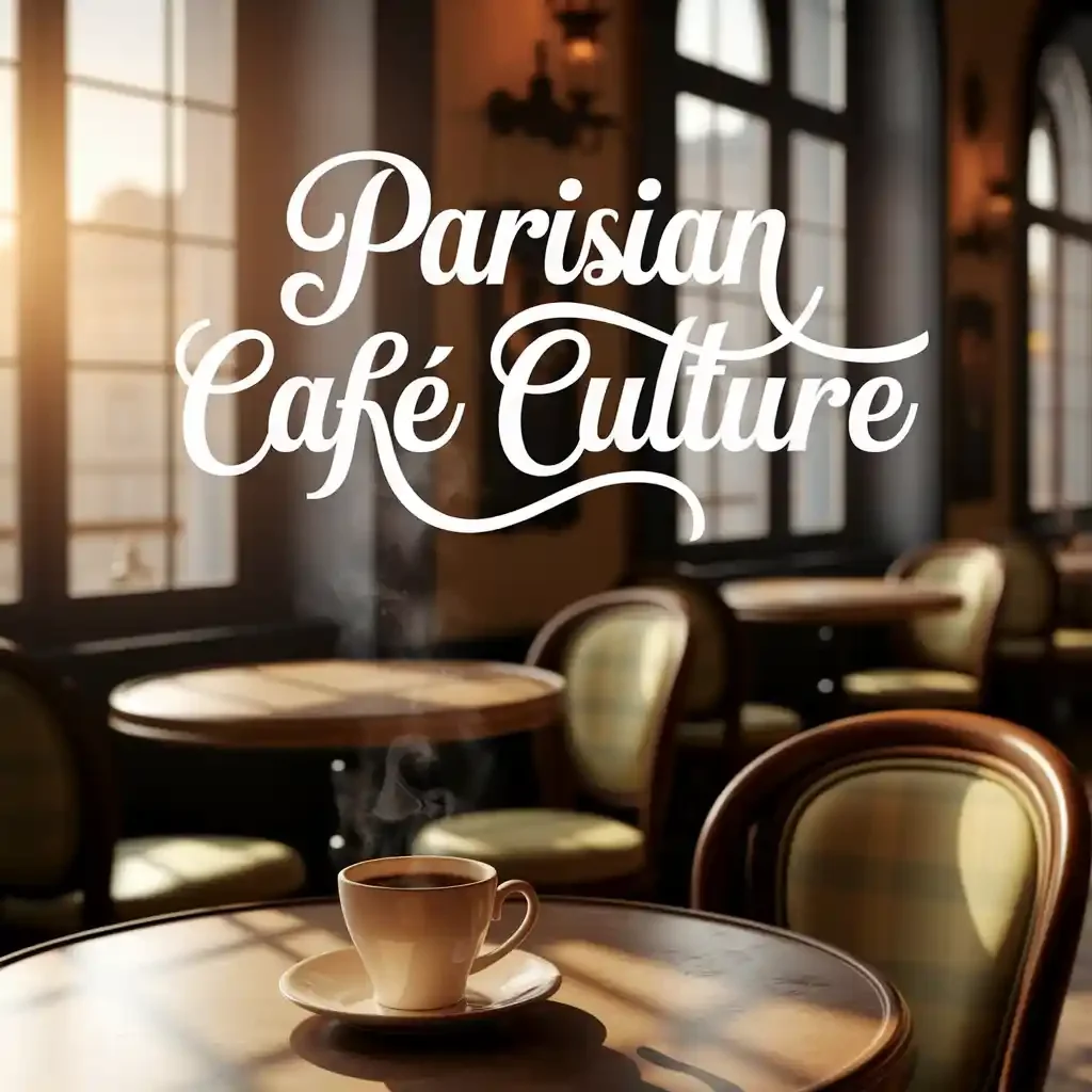 Parisian Cafรฉ Culture
