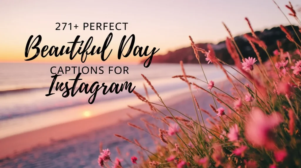 Perfect Beautiful Day Captions For Instagram