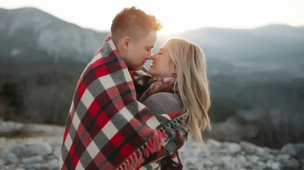 Romantic Blanket Moments 