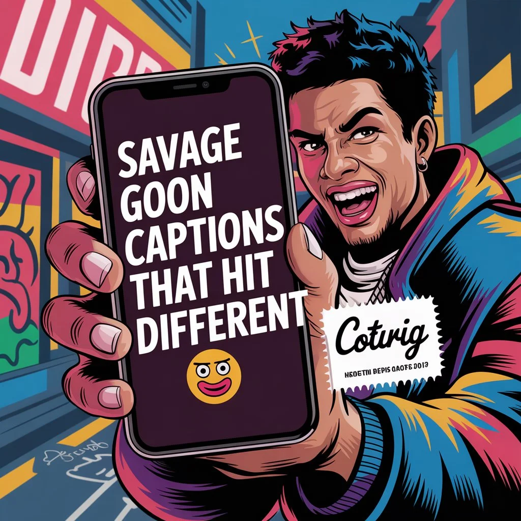 Savage Goon Captions That Hit Different