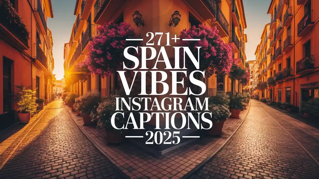 Spain Vibes Instagram Captions