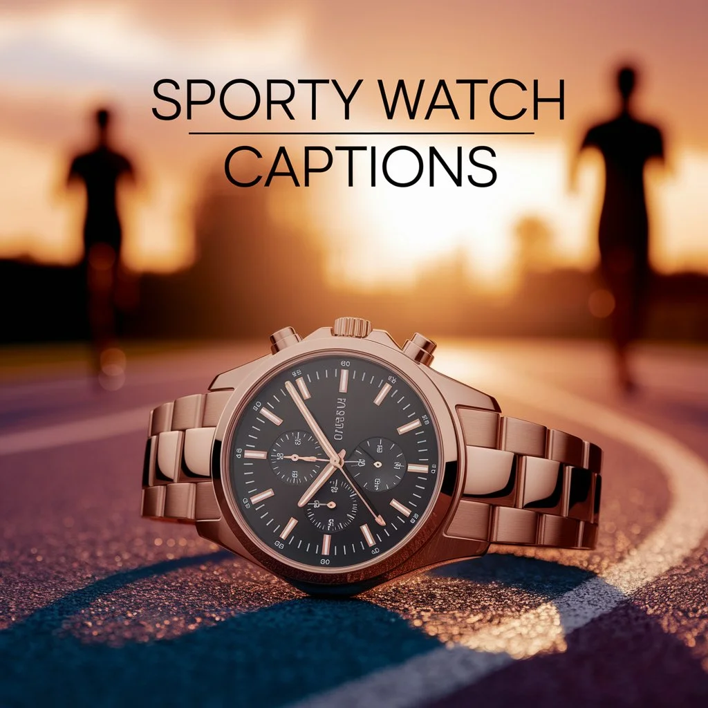 Sporty Watch Captions