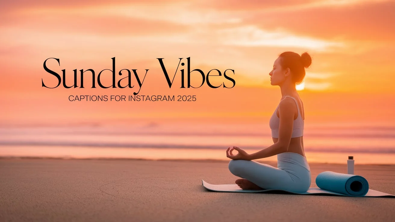 Sunday Vibes Captions for Instagram