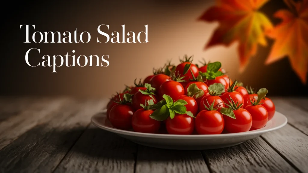 Tomato Salad Captions