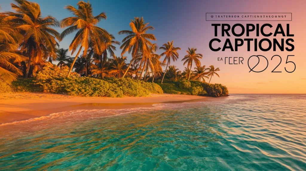 Tropical Captions For Instagram