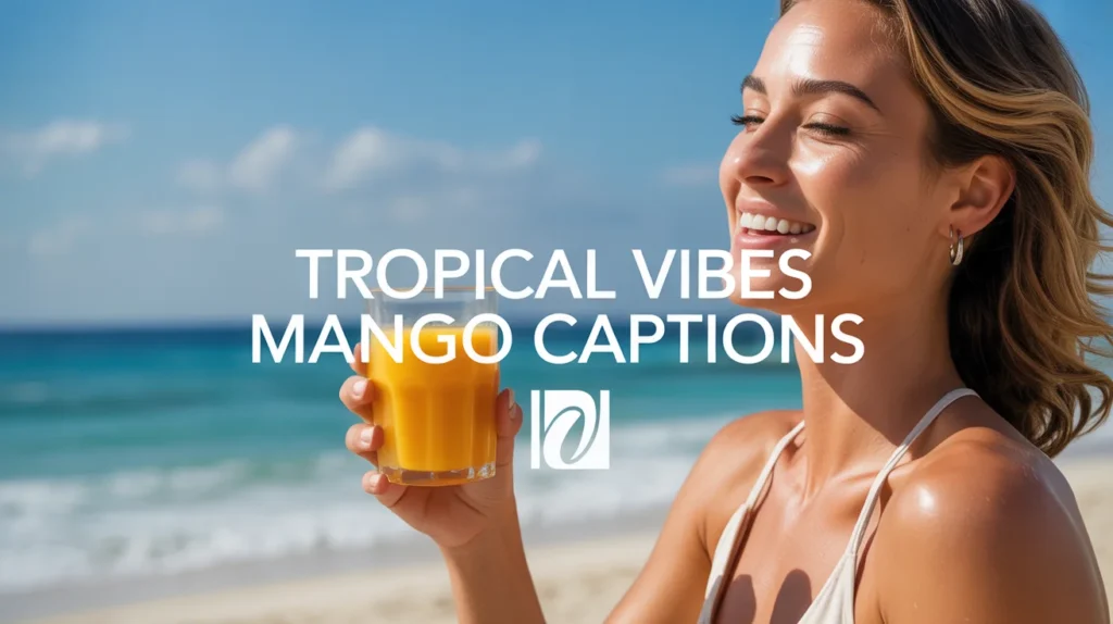 tropical-vibes-mango-captions