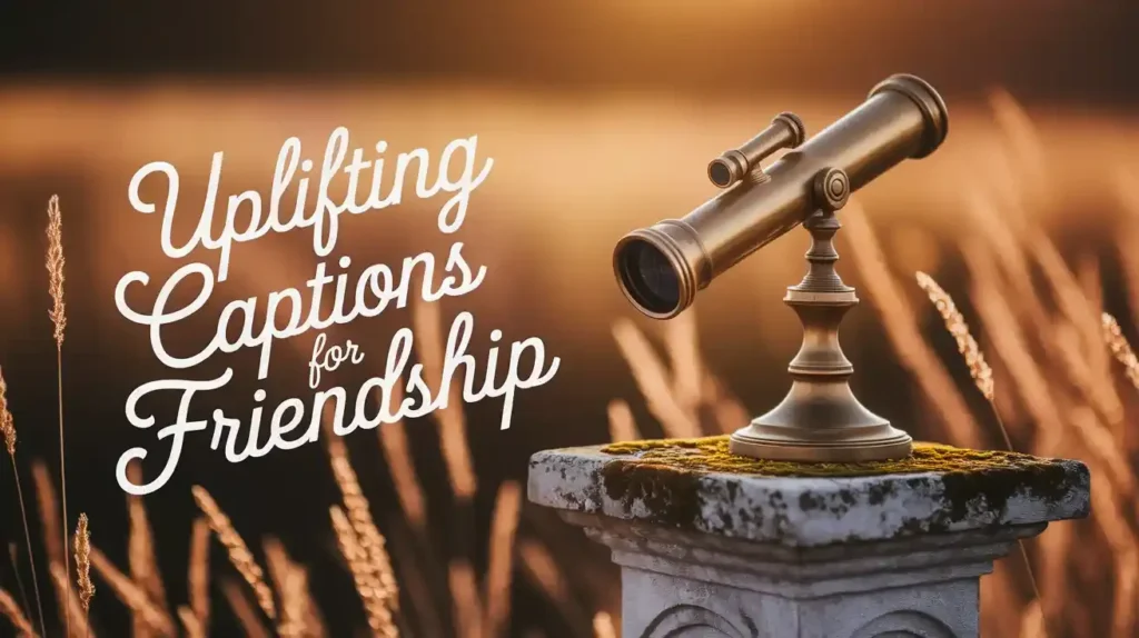 Uplifting Captions for Friendship