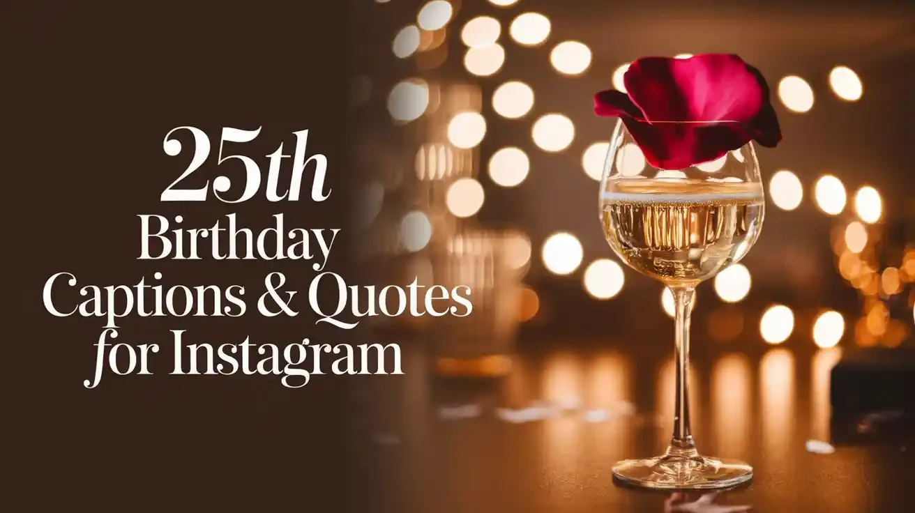 25th Birthday Captions & Quotes for Instagram
