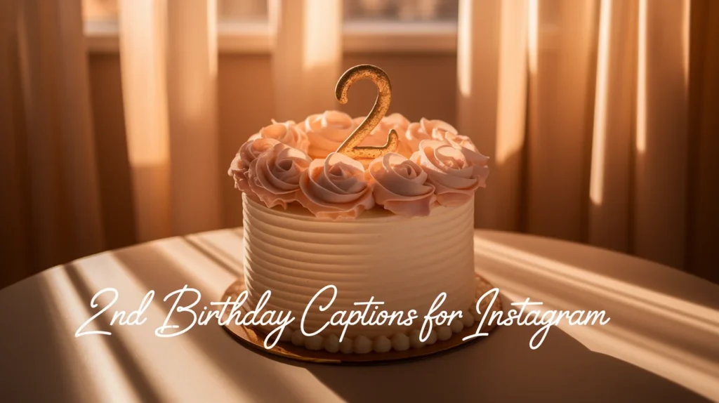 2nd Birthday Captions for Instagram