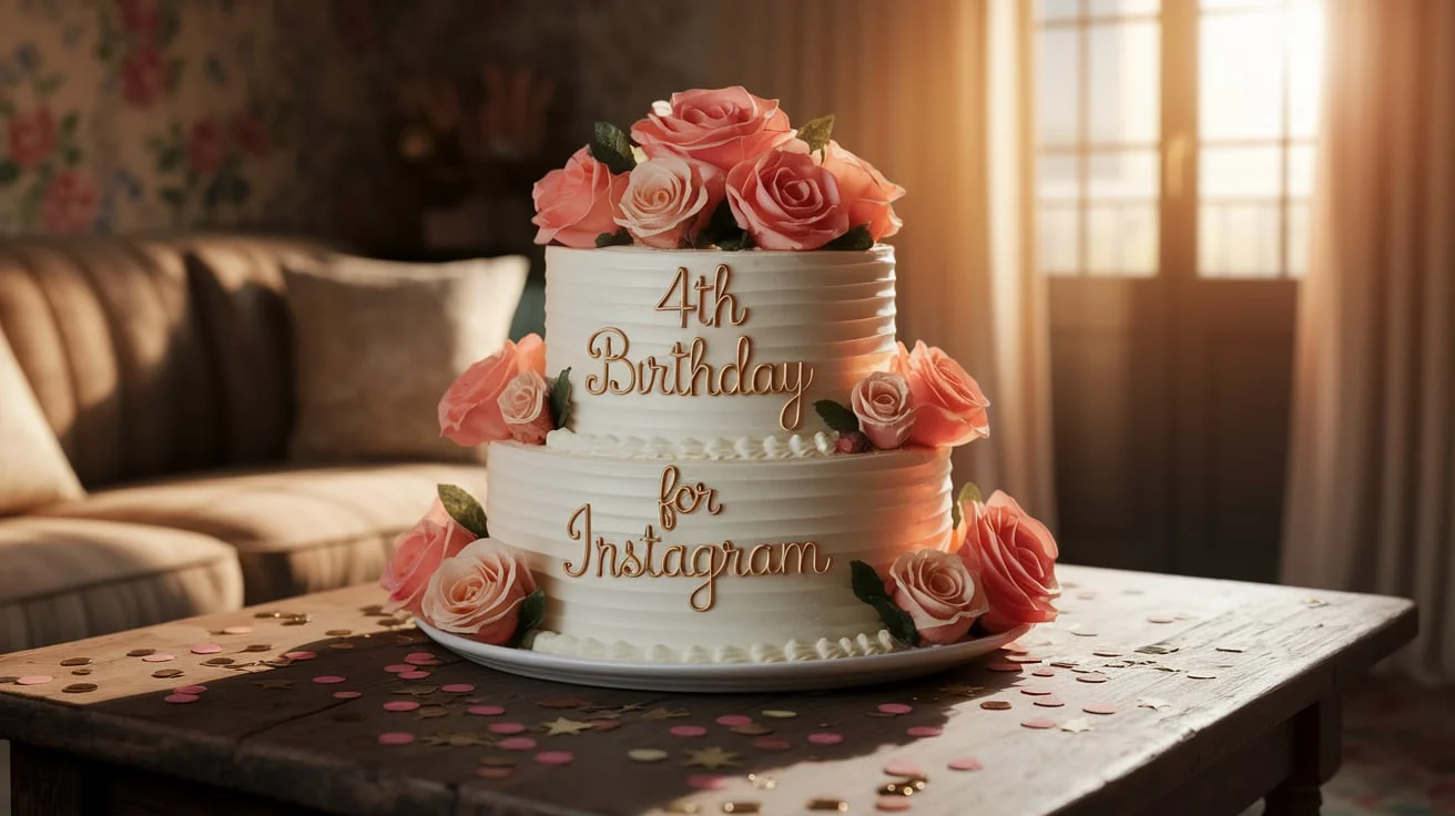 4th Birthday Captions for Instagram